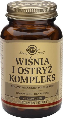 CHERRY AND CURCUMA COMPLEX 60 CAPSULES Solgar