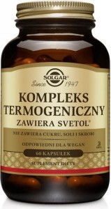 The thermogenic complex contains Svetol 60 capsules Solgar