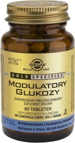 Glucose modulators 60 tablets Solgar