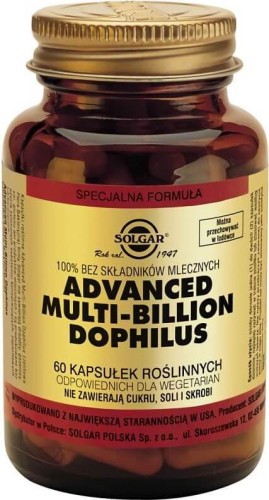 Advanced Multi-Billion Dophilus 60 capsules Solgar