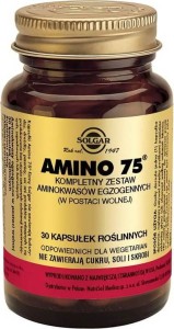 Amino 75 A complete set of exogenous amino acids 30 capsules Solgar