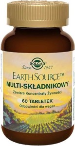 Multi-ingredient Earth Source contains food concentrates 60 tablets Solgar