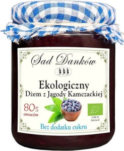 KAMCHATKA BERRY JAM SUGAR-FREE BIO 260 g - SAD DANKÓW