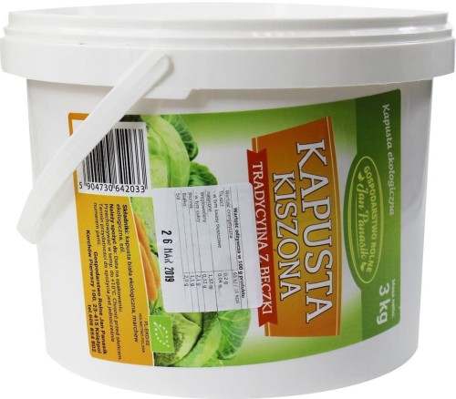 Sauerkraut BIO 3 kg (bucket) - Jan Panasik