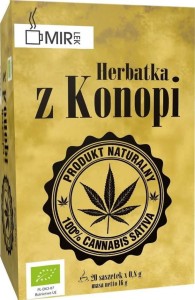 HERBATKA Z KONOPI BIO (20 x 0,8 g) - MIR-LEK