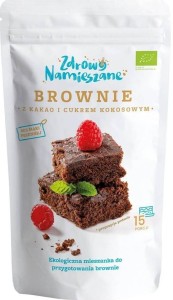 BROWNIE WITH COCOA AND COCONUT SUGAR BIO 290 g - ZDROWO NAMIESZANE