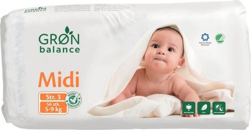 DIAPERS MIDI  5-9 kg - GRON BALANCE