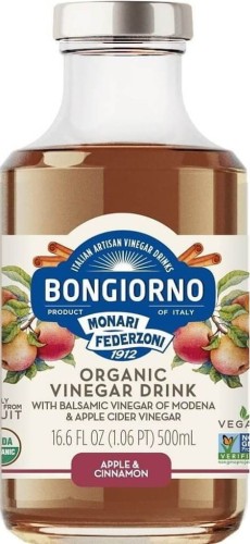 APPLE-CINNAMON DRINK WITH BALSAMIC VINEGAR FROM MODENA BIO 500 ml - BONGIORNO