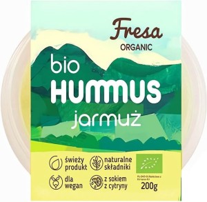 HUMMUS WITH KALE BIO 200 g - FRESA ORGANIC