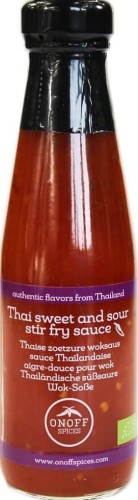 SWEET-SOUR SAUCE GLUTEN-FREE BIO 200 ml - ONOFF SPICES