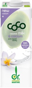 Coconut drink with calcium from sea algae BIO 1 l - Coco (Dr Martins)