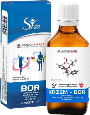 Organic silicon and Boron Si 2500mg B 300mg concentrate 50ml Glycan Group