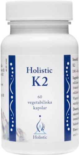 Vitamin K2 MK7 90µg 60 capsules Holistic