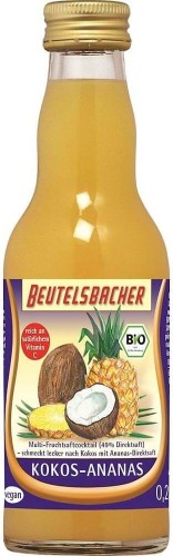 COCONUT-PINEAPPLE JUICE BIO 200 ml - BEUTELSBACHER