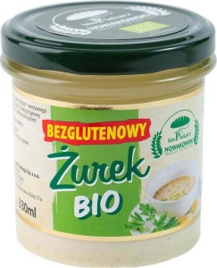 SOUR SOUP GLUTEN-FREE BIO 330 ml - BIOPIEKARZ NOWAKOWSKI TRADYCJA