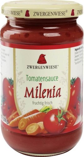 SAUCE TOMATE MILENIA SANS GLUTEN BIO 350 g - ZWERGENWIESE