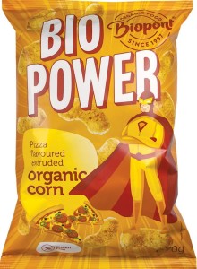 (MIN 12) CORN CRISPS PIZZA FLAVOURED GLUTEN-FREE BIO 70 g - BIOPONT