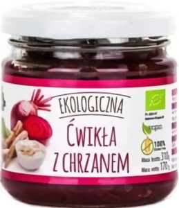 BEETROOT WITH HORSERADISH MILD BIO 160 g - FARMA ŚWIĘTOKRZYSKA