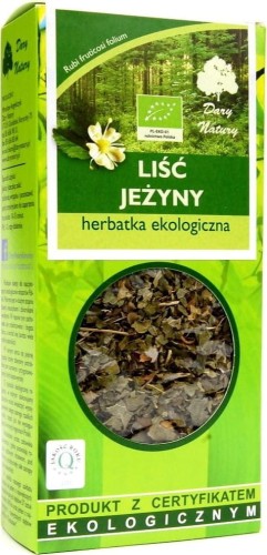 HERBATKA LIŚĆ JEŻYNY BIO 25 g - DARY NATURY