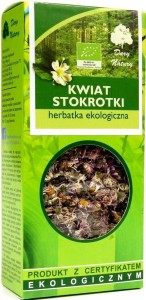 HERBATKA Z KWIATU STOKROTKI BIO 25 g - DARY NATURY