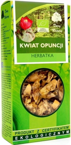 HERBATKA Z KWIATU OPUNCJI BIO 25 g - DARY NATURY