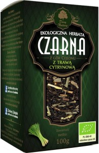 BLACK TEA WITH LEMONGRASS BIO 100 g - DARY NATURY