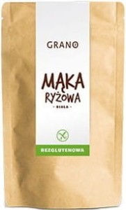 RICE FLOUR WHITE GLUTEN-FREE 500 g Grano