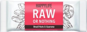 Bar RAW paranuts guarana gluten-free BIO 50 g Happylife