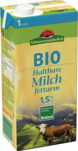 Lait 1.5 % BIO 1 l Schwarzwaldmilch