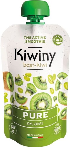 KIWI CHEESE WITH GRAPES JUICE WITHOUT ADDED SUGARS, GLUTEN-FREE BIO 100 g - KIWINY