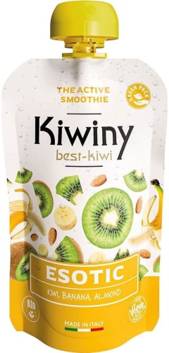 Kiwipüree mit Banane ohne Zuckerzusatz glutenfrei BIO 100 g - KIWINY