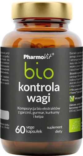 CAPSULES VOOR BIO GEWICHTSCONTROLE 60 stuks (33 g) - PHARMOVIT