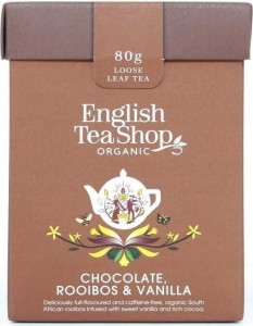 Losse thee chocolade, rooibos, vanille BIO 80 g English Tea Shop