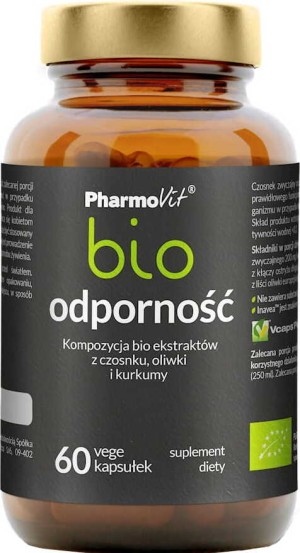 CAPSULES VOOR BIO IMMUNITEIT 60 stuks (33 g) - PHARMOVIT