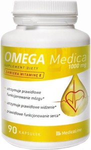 Omega 1000mg 90 gélules MedicaLine