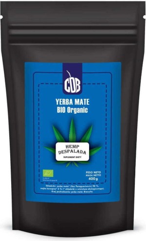 YERBA MATE HENNEP DESPALADA BIO 400 g - BIO MATE GROEN