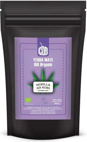 YERBA MATE SEMILLA SIN HUMO BIO 400 g - BIO MATE GROEN