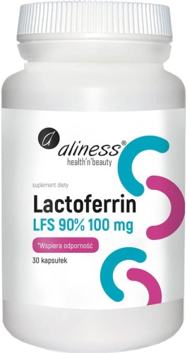 Lactoferrin LFS 90% 100mg 30 capsules Aliness