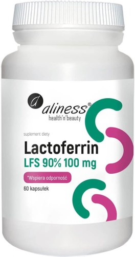 Lactoferrine Lactoferrine LFS 90% 100 mg 60 capsules Aliness