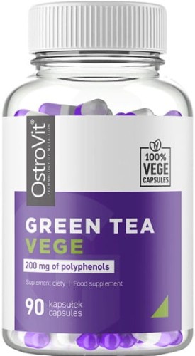 Green Tea 200 mg polifenols 90 capsules vege 53 g OstroVit