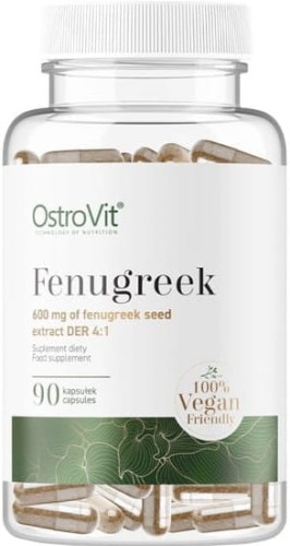 Fenugreek seeds extract DER 4:1 90 capsules vege 64 g OstroVit