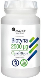 Biotin 2500 mcg 120 tablets Aliness