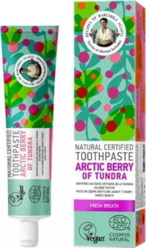 DENTIFRICE AUX BAIES ARCTIQUES ECO 85 g - RECEPTURY BABCI AGAFI - AGAFI