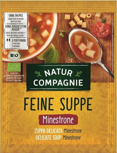 MINESTRONE SOUP WITH PASTA BIO 50 g - NATUR COMPAGNIE