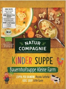VEGETABLE SOUP WITH PASTA FARMA BIO 63 g - NATUR COMPAGNIE