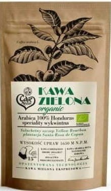 Honduras ground green coffee BIO 250 g Cafe Creator