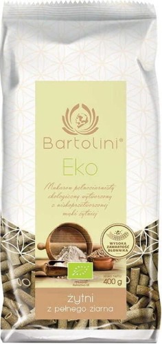 PASTA (VERNIEUWEN) TUBE BIO 400 g - BARTOLINI