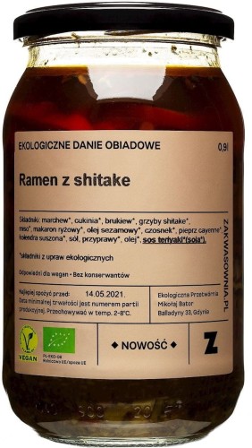 RAMEN SOEP MET SHIITAKE PADDESTOELEN BIO 900 ml - ZUREN