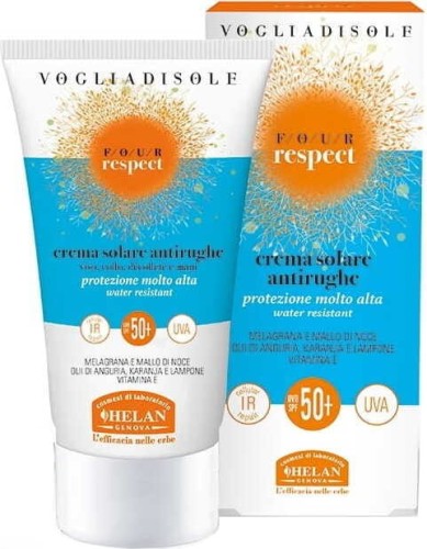ANTI-WRINKLE FACE AND HAND SUN CREAM SPF 50+ 50 ml - HELAN
