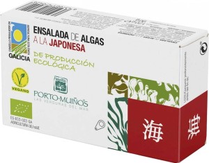 ZEEALGEN SALADE BIO JAPANSE SAUS 120 g (90 g) (BLIK) - PORTO MUINOS